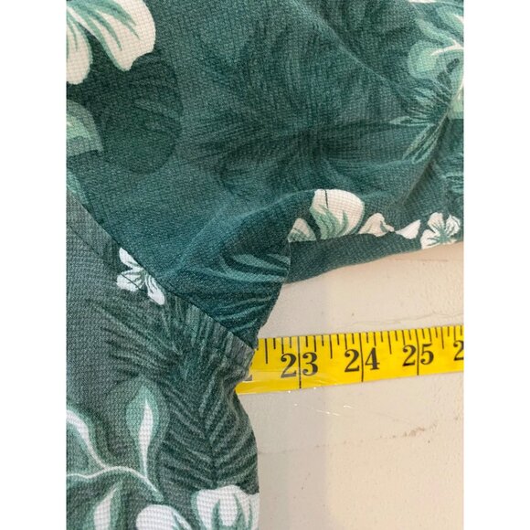 Chiliswear Michigan State Spartans Hawaiian Shirt Green Floral Button-Down XL - Picture 7 of 9